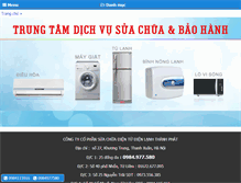 Tablet Screenshot of dientudienlanhvietnam.com
